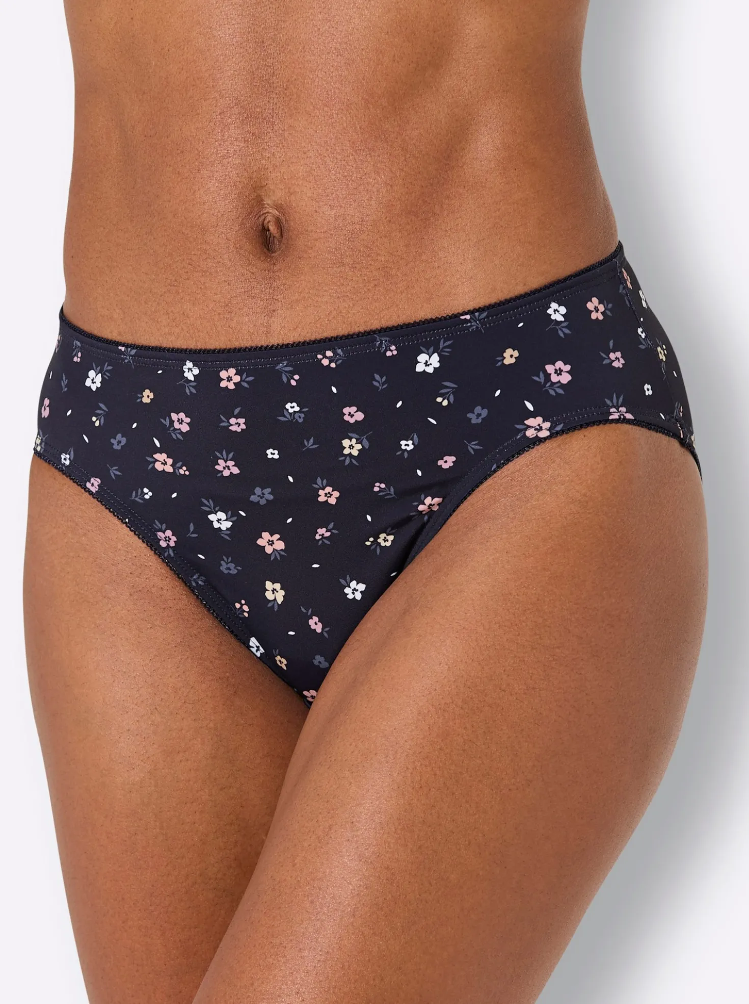 Jazzpants mit Mäusezähnchenborte