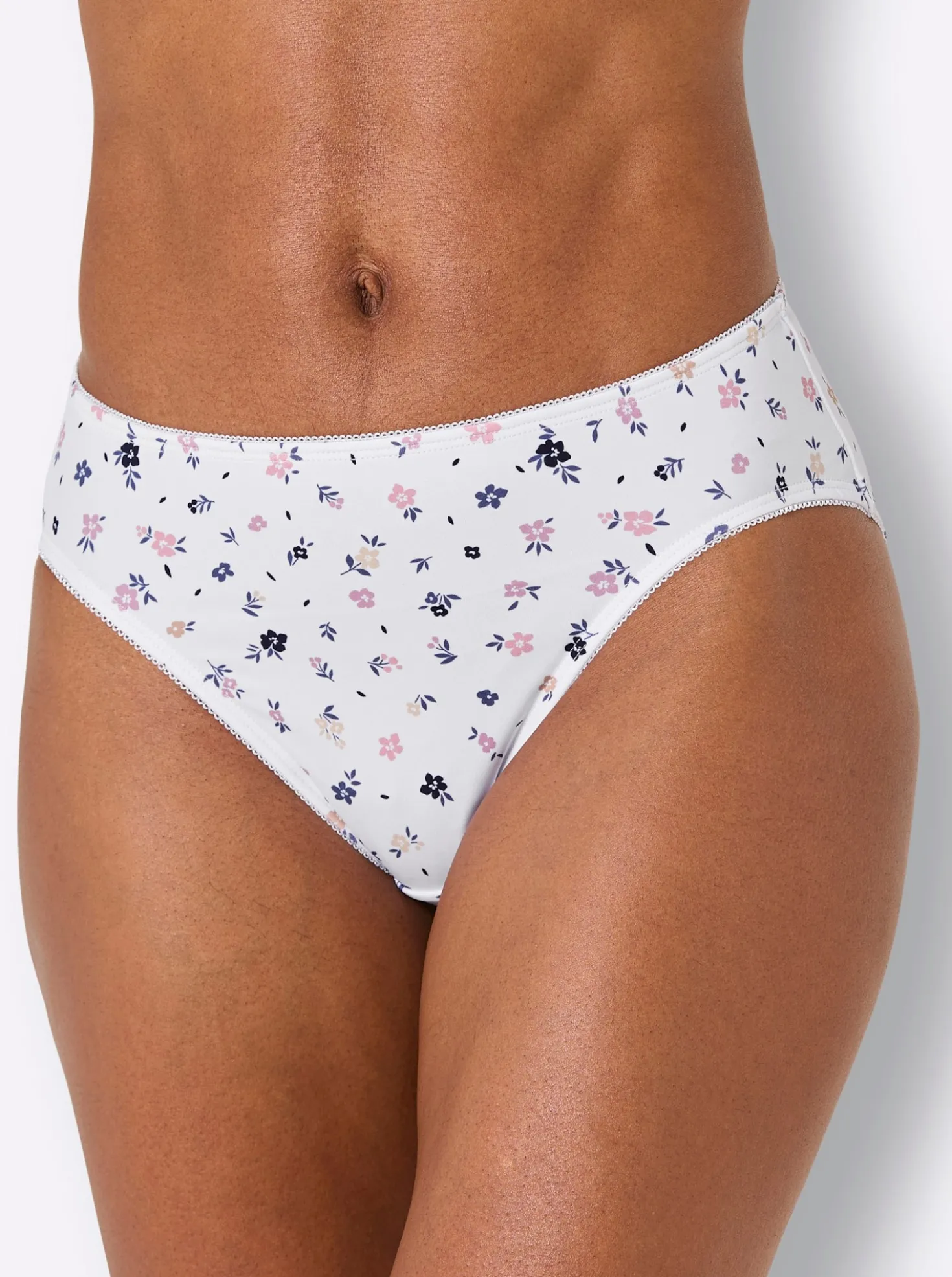 Jazzpants mit Mäusezähnchenborte
