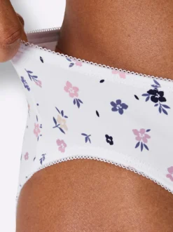 Jazzpants mit Mäusezähnchenborte
