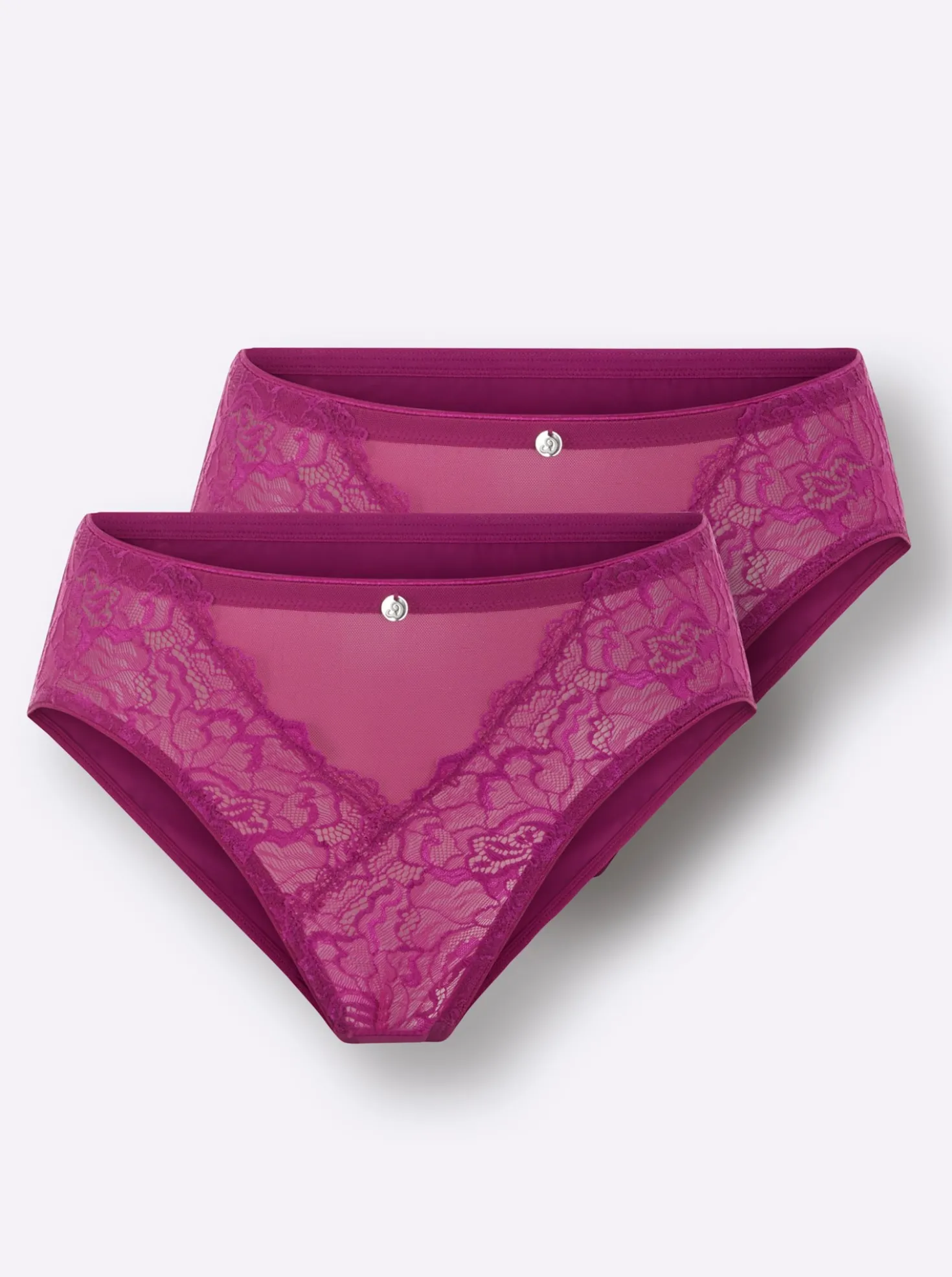 Jazzpants mit Spitzeneinsatz