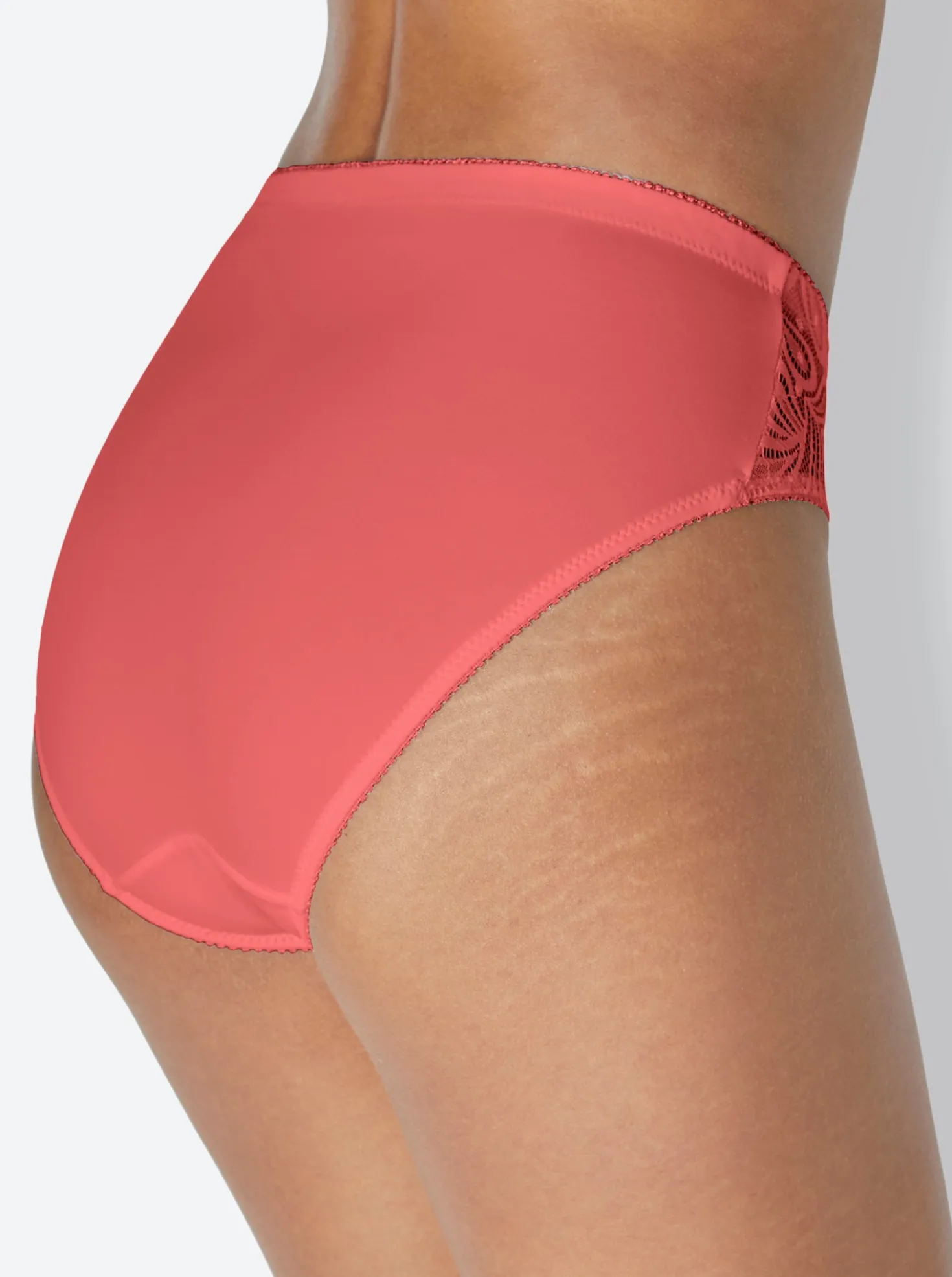 Jazzpants mit Spitzen-Einsatz