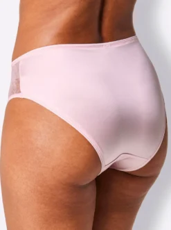 Jazzpants mit Spitzen-Einsatz