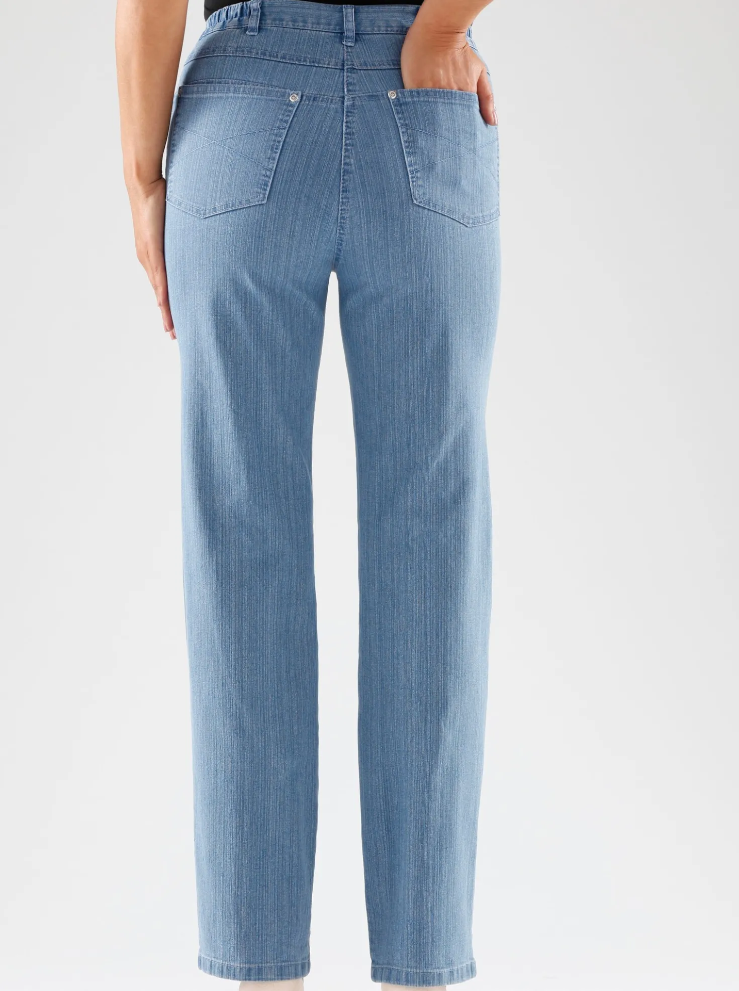Jeans aus formstabiler Stretch-Qualität