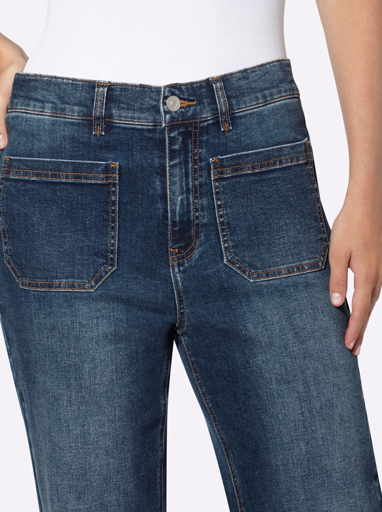 Jeans im Bootcut-Style