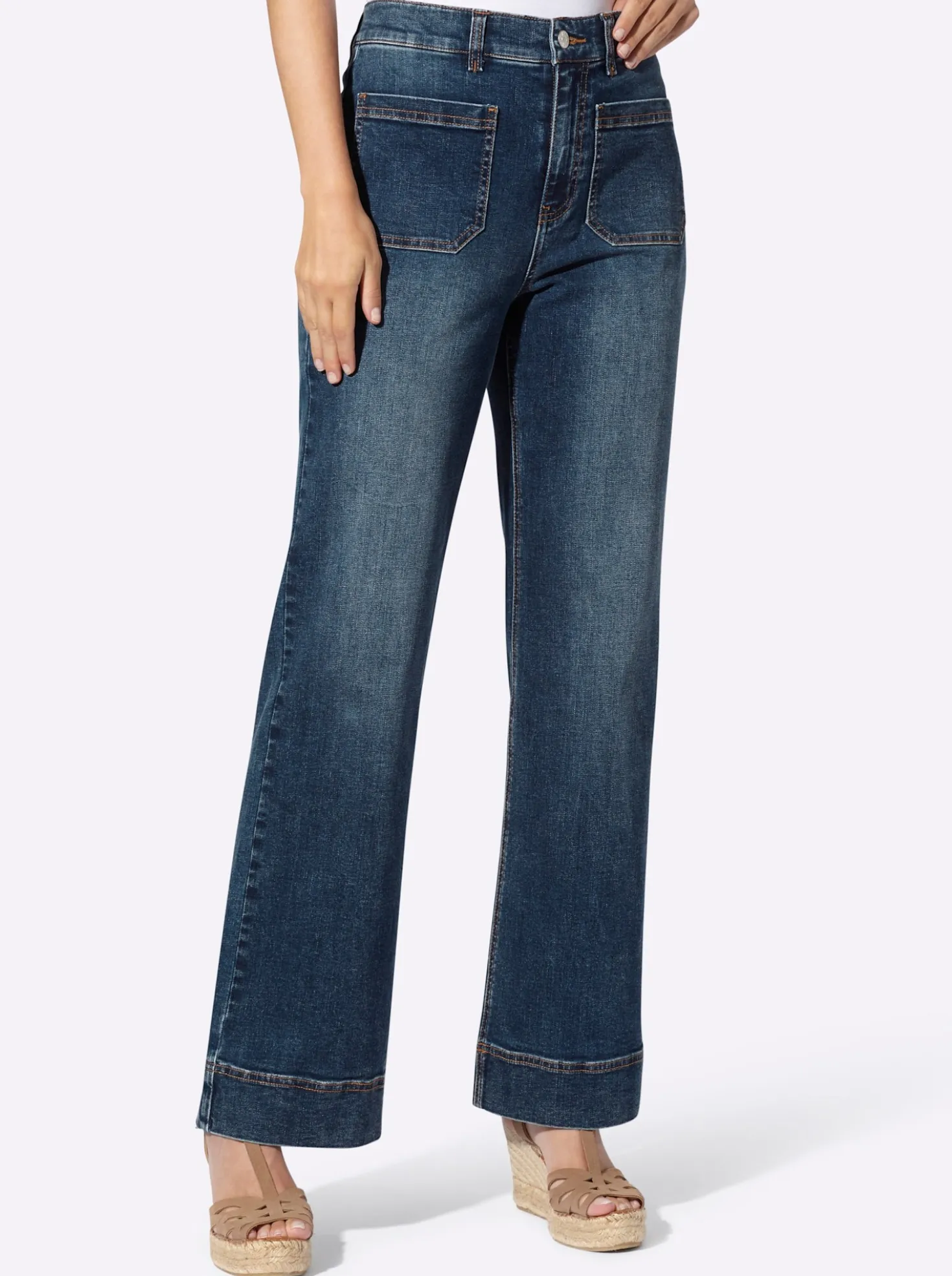 Jeans im Bootcut-Style