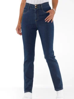 Jeans im Paperbag-Schnitt