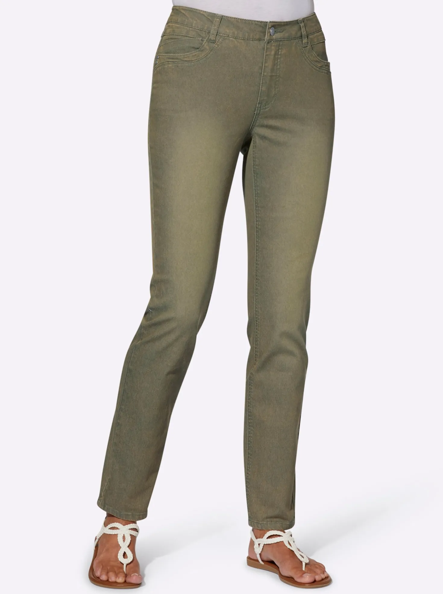 Jeans in Baumwoll-Stretch-Qualität