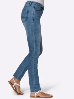 Jeans in Baumwoll-Stretch-Qualität
