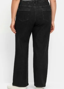 Jeans in durchgehend weiter Beinform