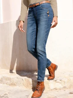 Jeans in modischer Waschung