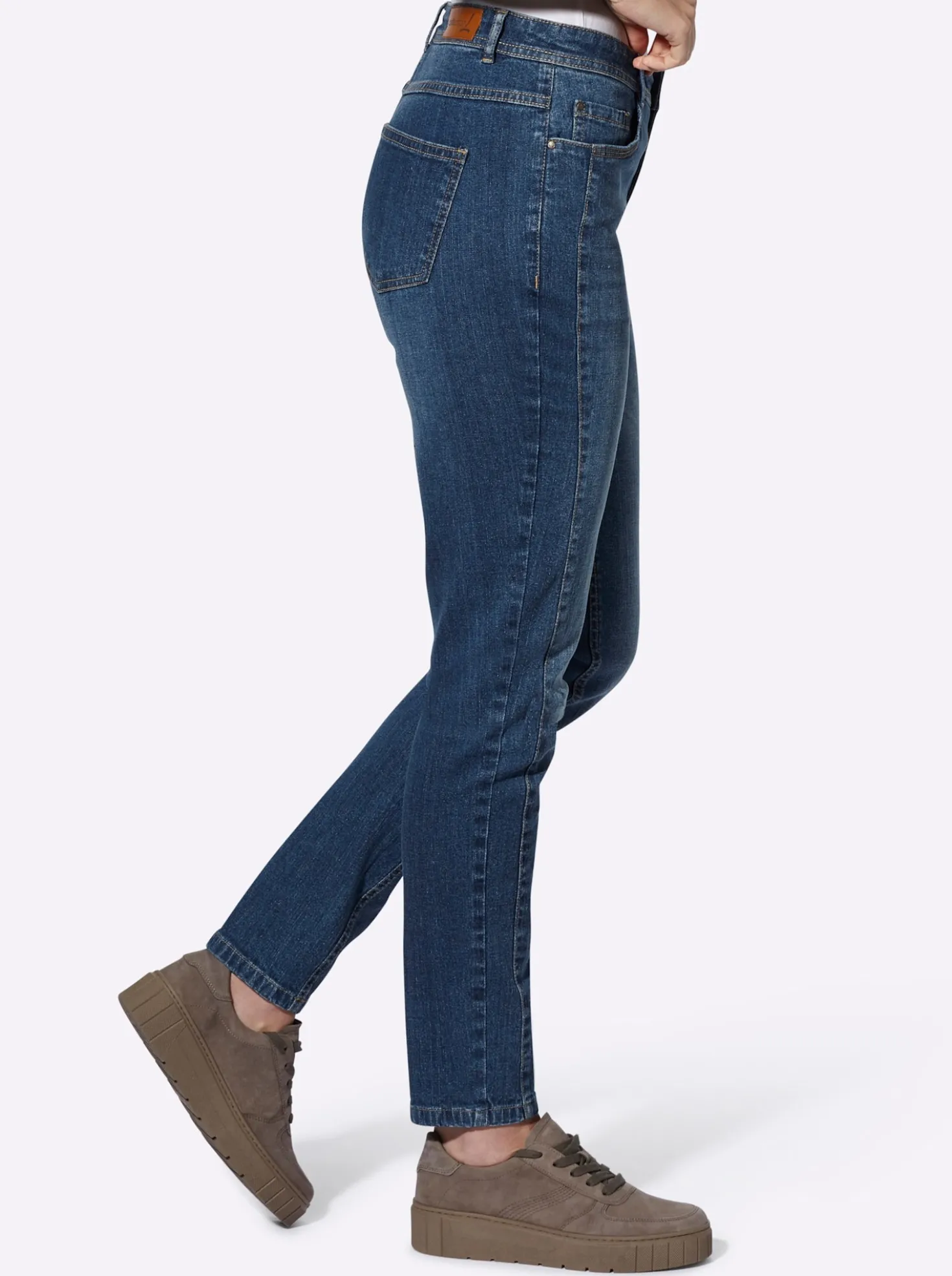 Jeans in modischer Waschung