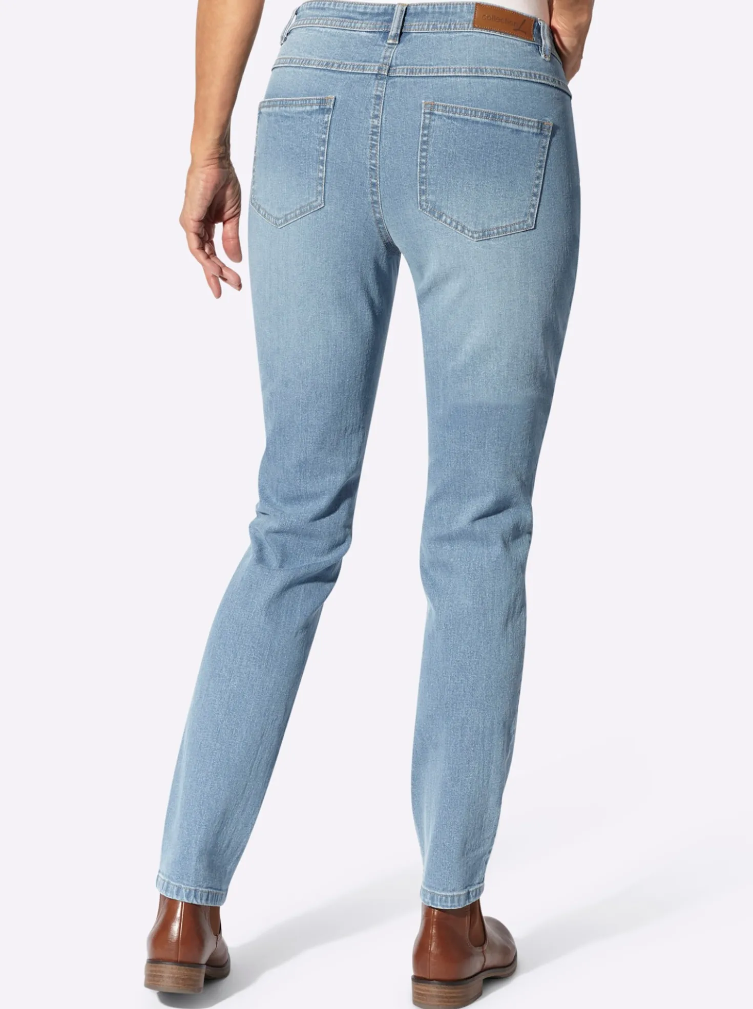 Jeans in modischer Waschung