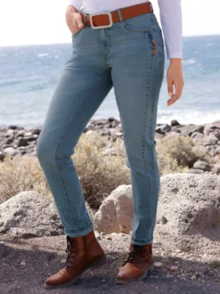 Jeans in modischer Waschung