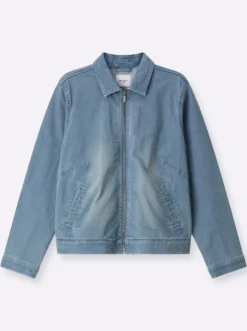 Jeansjacke in Blousonform