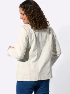 Jeansjacke in Twill-Qualität