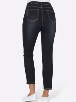 7/8-Jeans leichte Used-Optik