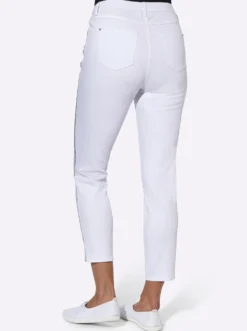 7/8-Jeans leichte Used-Optik