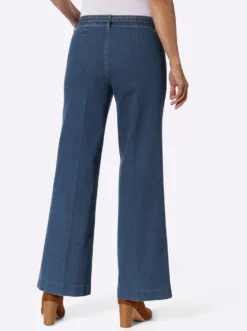 Jeans mit Biese vorne