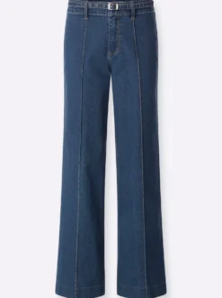 Jeans mit Biese vorne