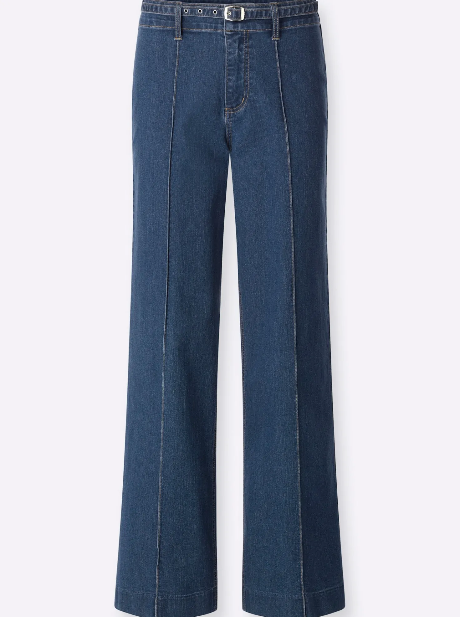 Jeans mit Biese vorne