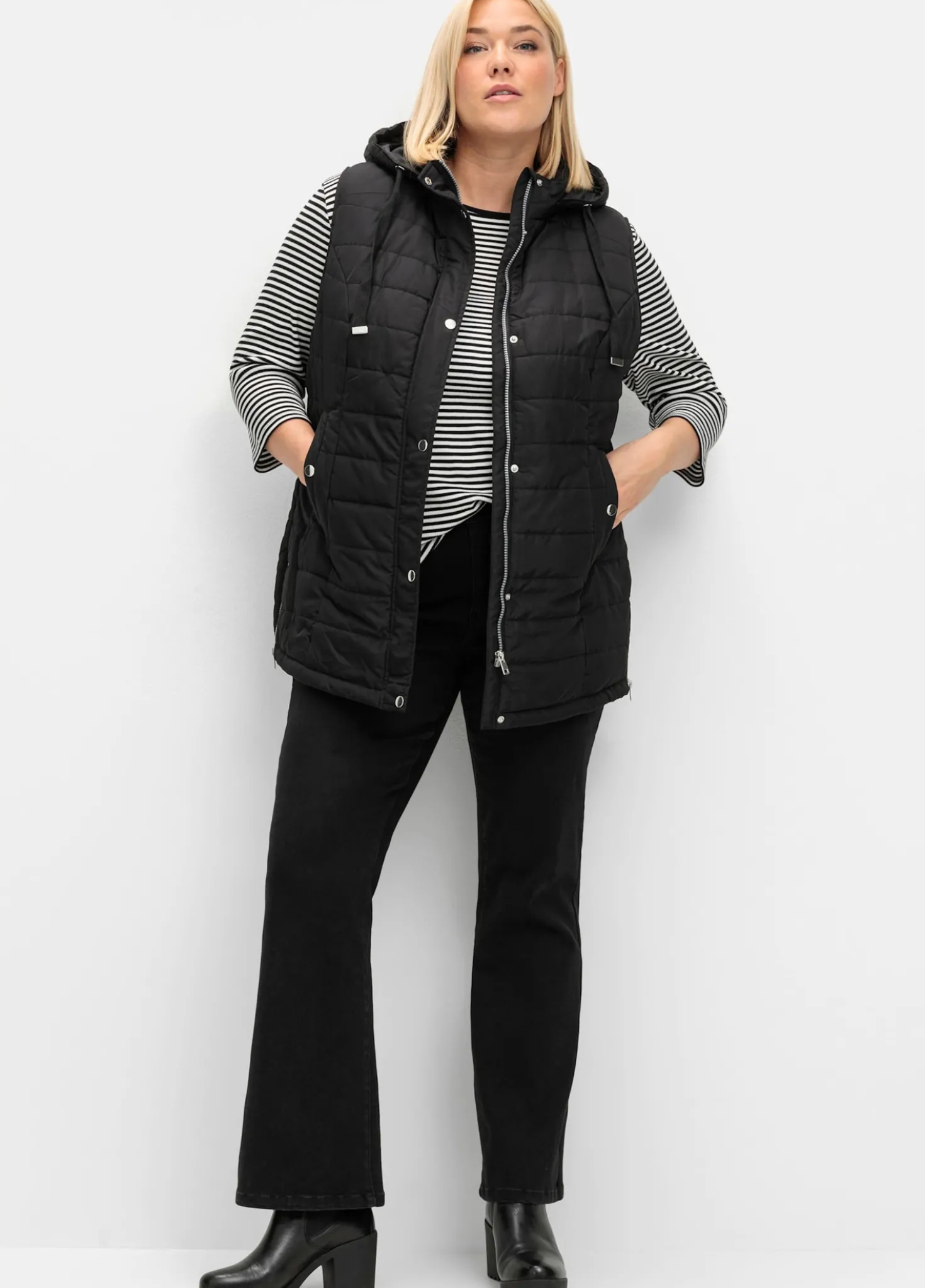 Jeans mit Bodyforming-Effekt, Bootcut
