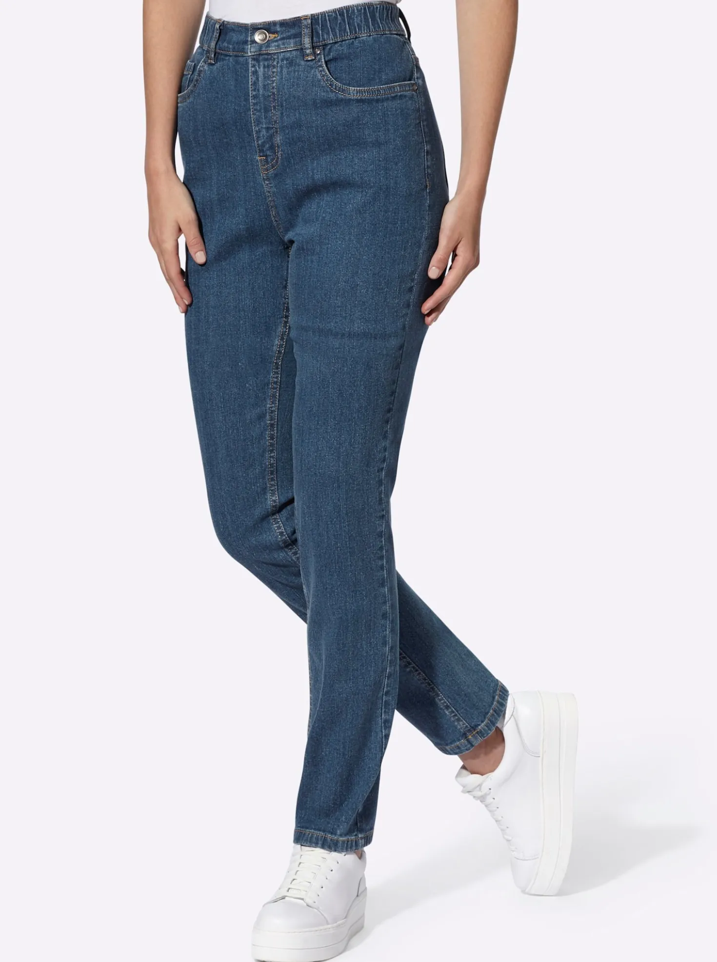 Jeans mit Dehnbund