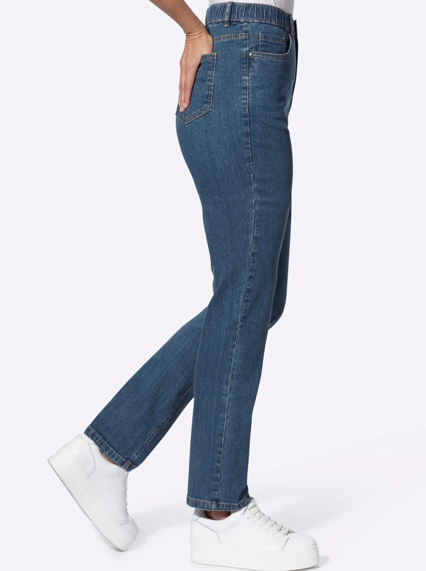 Jeans mit Dehnbund