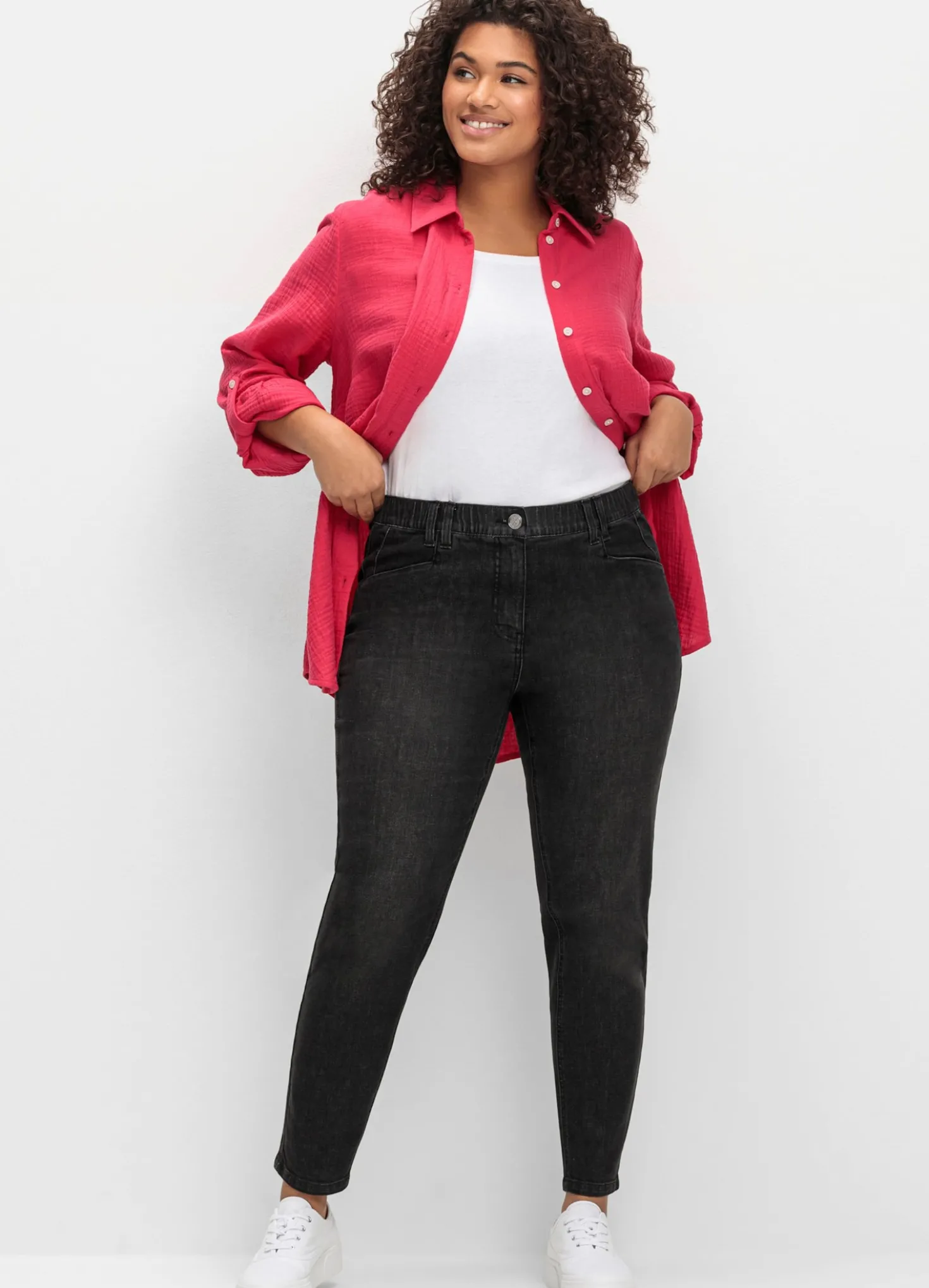 Jeans mit Gummibund