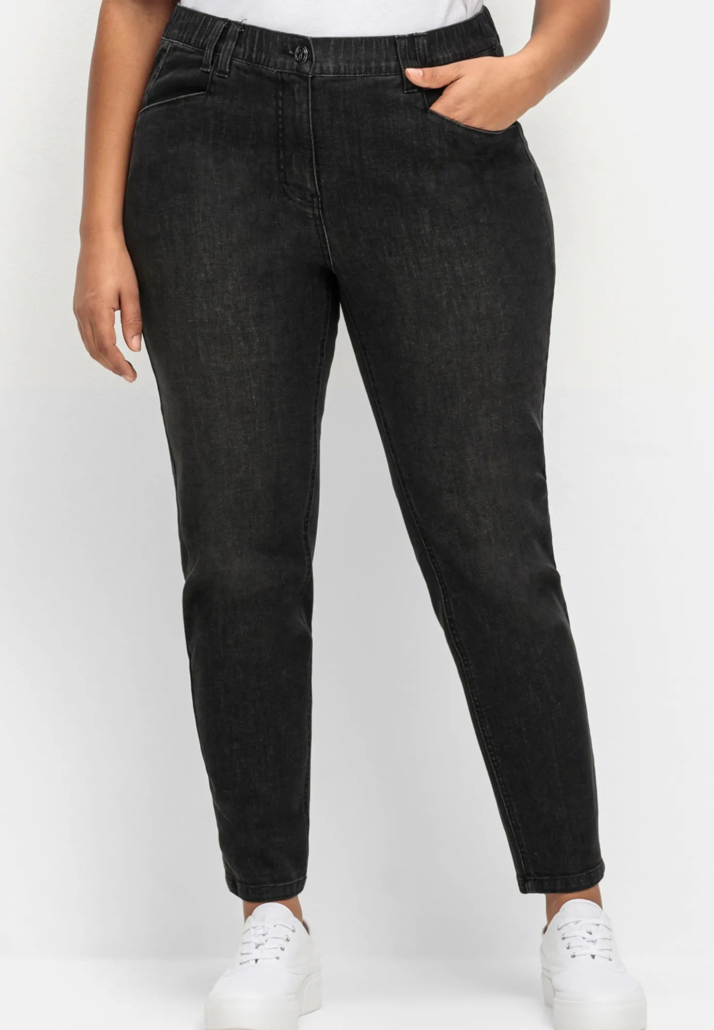 Jeans mit Gummibund