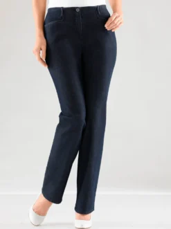 Jeans mit innenliegendem Dehnbund