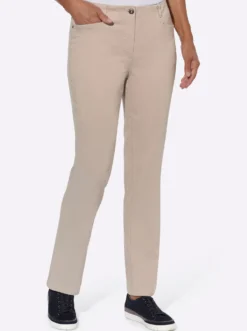 Jeans mit innenliegendem Dehnbund