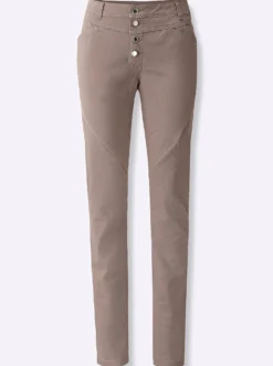 Jeans mit Knopfleiste statt Reißverschluss