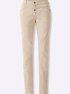 Jeans mit Knopfleiste statt Reißverschluss