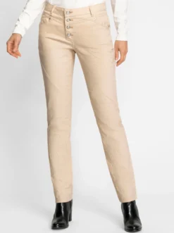 Jeans mit Knopfleiste statt Reißverschluss