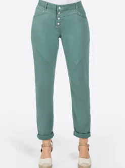 Jeans mit Knopfleiste statt Reißverschluss