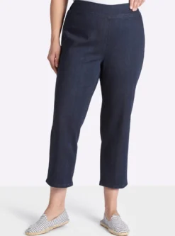 7/8-Jeans mit Komfortbund