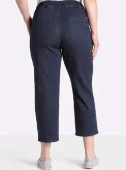 7/8-Jeans mit Komfortbund