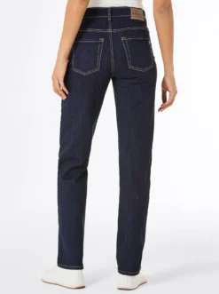 Jeans mit Kontrastnähten