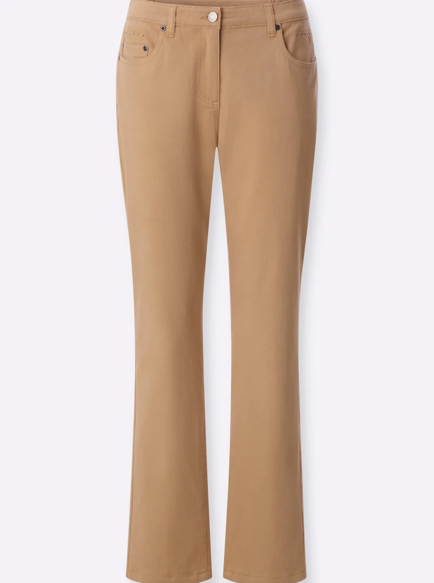 Jeans mit Metallplättchen-Deko