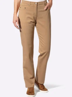 Jeans mit Metallplättchen-Deko