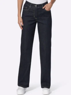 Jeans mit Nietenbesatz