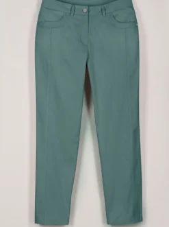 7/8-Jeans mit optisch streckenden Nähten