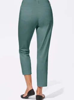 7/8-Jeans mit optisch streckenden Nähten
