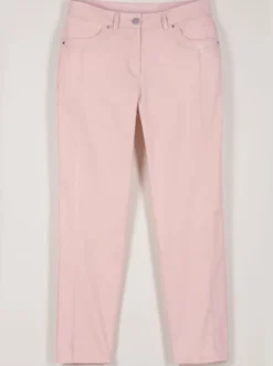 7/8-Jeans mit optisch streckenden Nähten