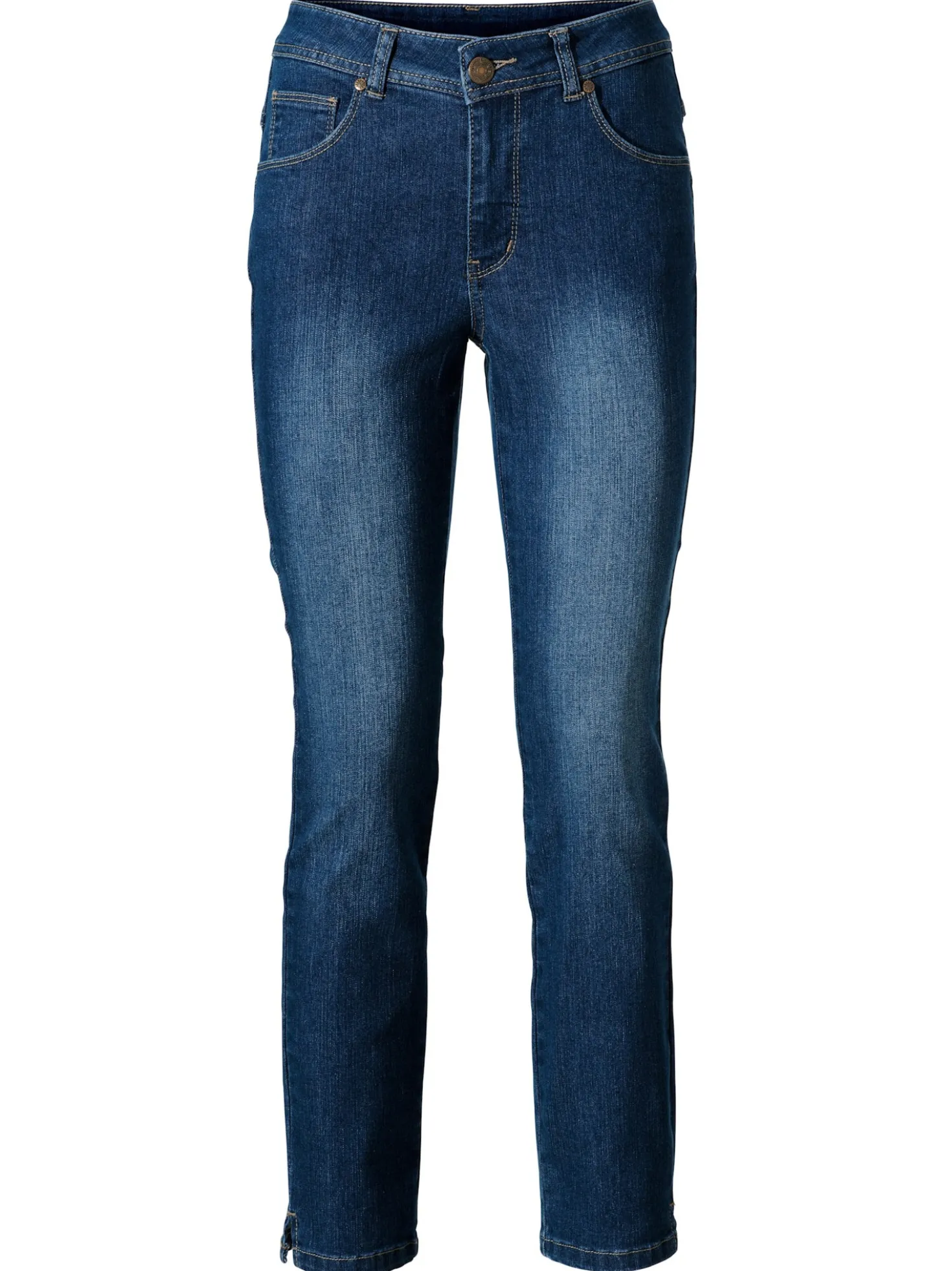 7/8-Jeans mit Power-Mesh
