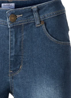 7/8-Jeans mit Power-Mesh