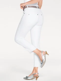 7/8-Jeans mit Power-Mesh
