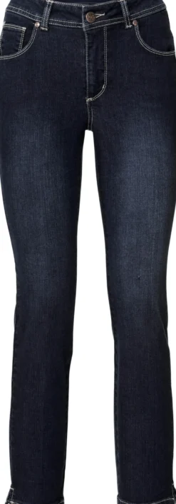 7/8-Jeans mit Power-Mesh