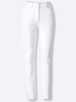 7/8-Jeans mit Push-up-Effekt