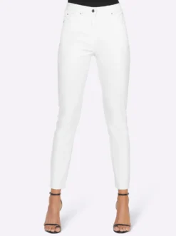 7/8-Jeans mit Push-up-Effekt
